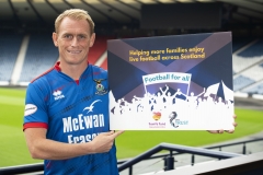 29/07/19
HAMPDEN PARK - GLASGOW
Inverness CT's Carl Tremarco at Hampden Park for the 2019/2020 Ladbrokes Championship Captains Photocall.